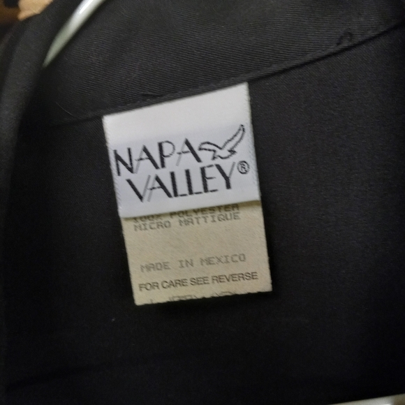 NAPA Valley Jacket Lightweight Full Zipper Pockets Navy Blue Size L/50 - Picture 2 of 10